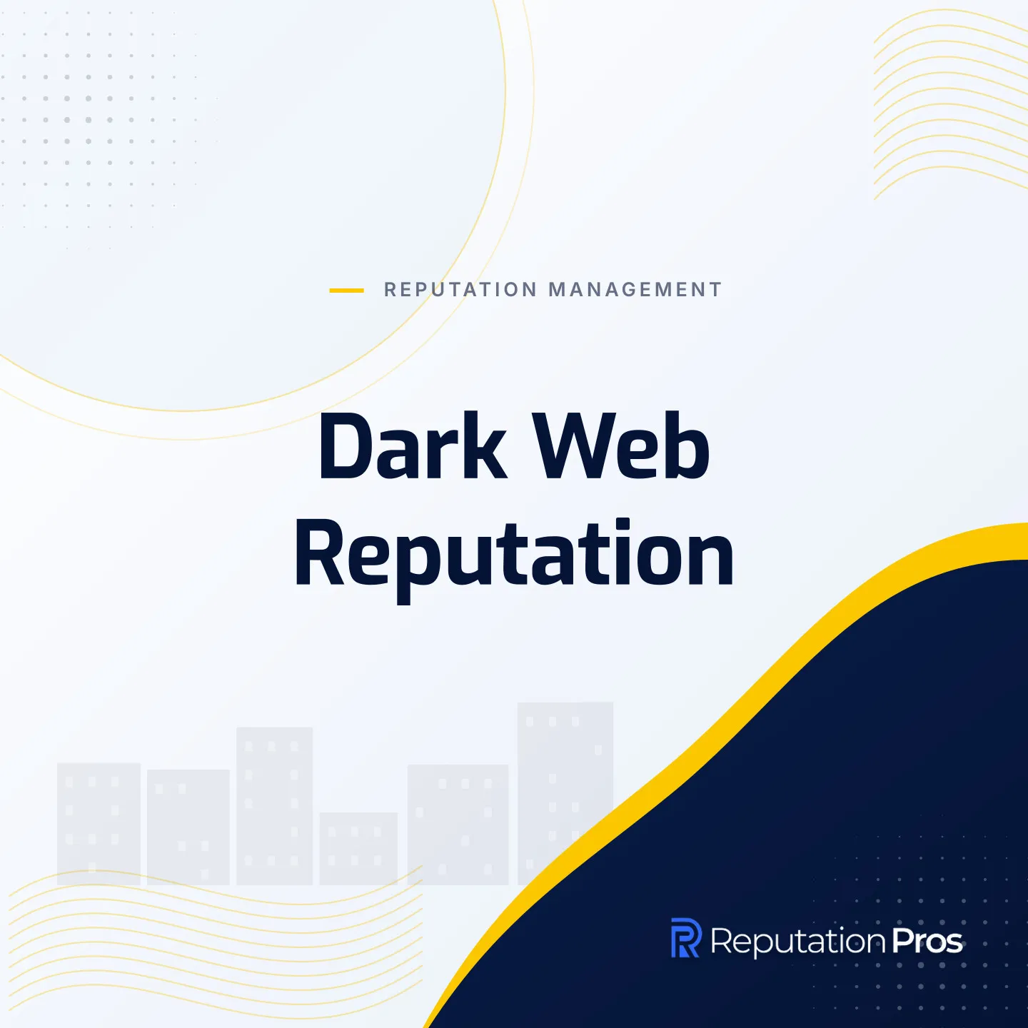 Dark Web Reputation
