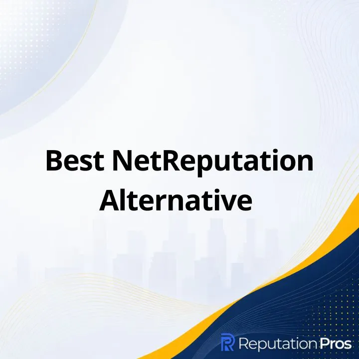Best NetReputation Alternative for Online Reputation Repair