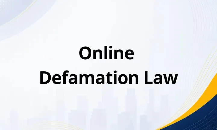 Online Defamation Law