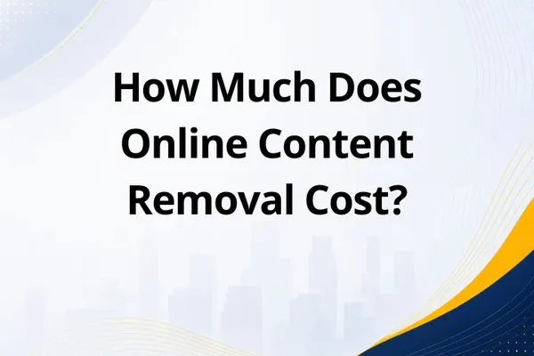 How Much Does Online Content Removal Cost?