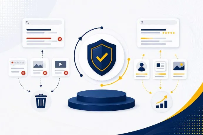 Advanced Search Result Suppression and Cleanup