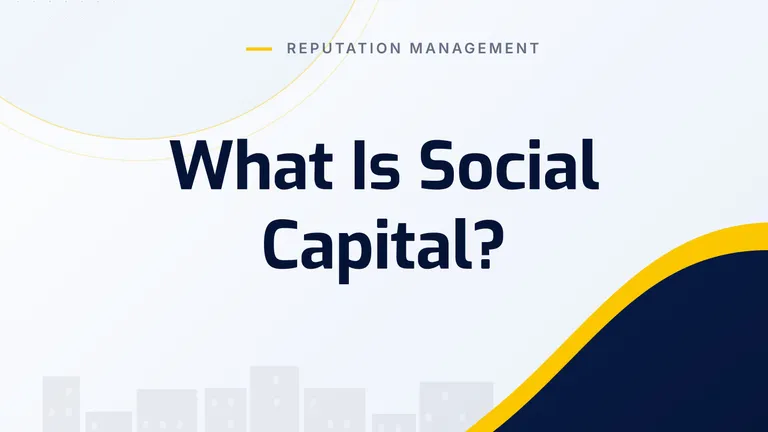 What Is Social Capital?