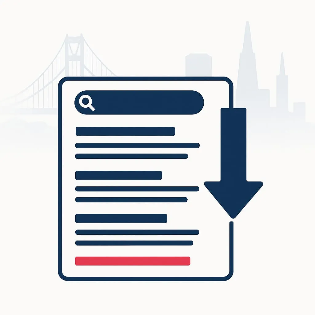 Negative Content Suppression from Search Engine