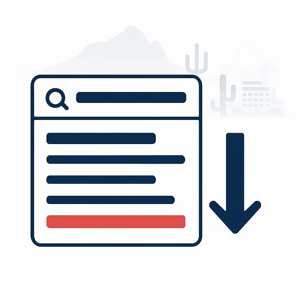 Content Suppression Scottsdale