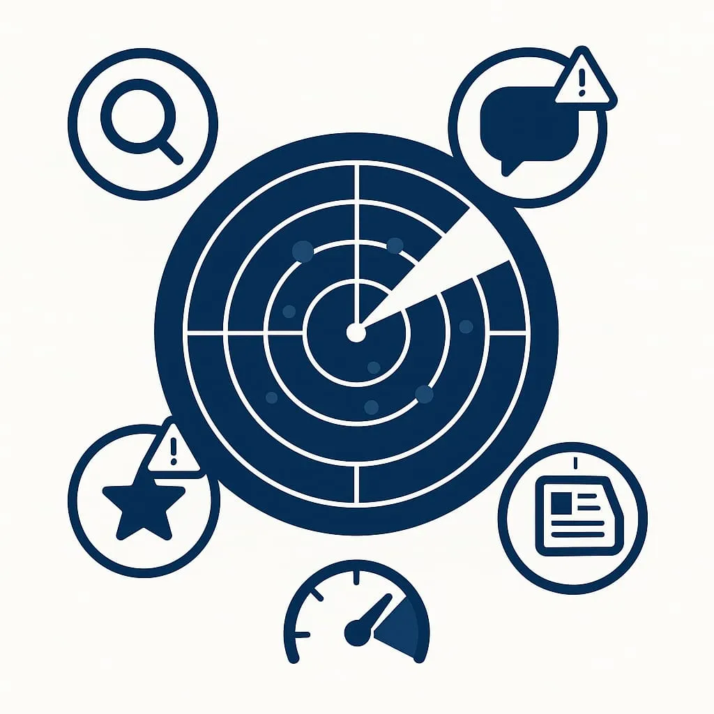 Online Reputation Risk Assessment for Businesses