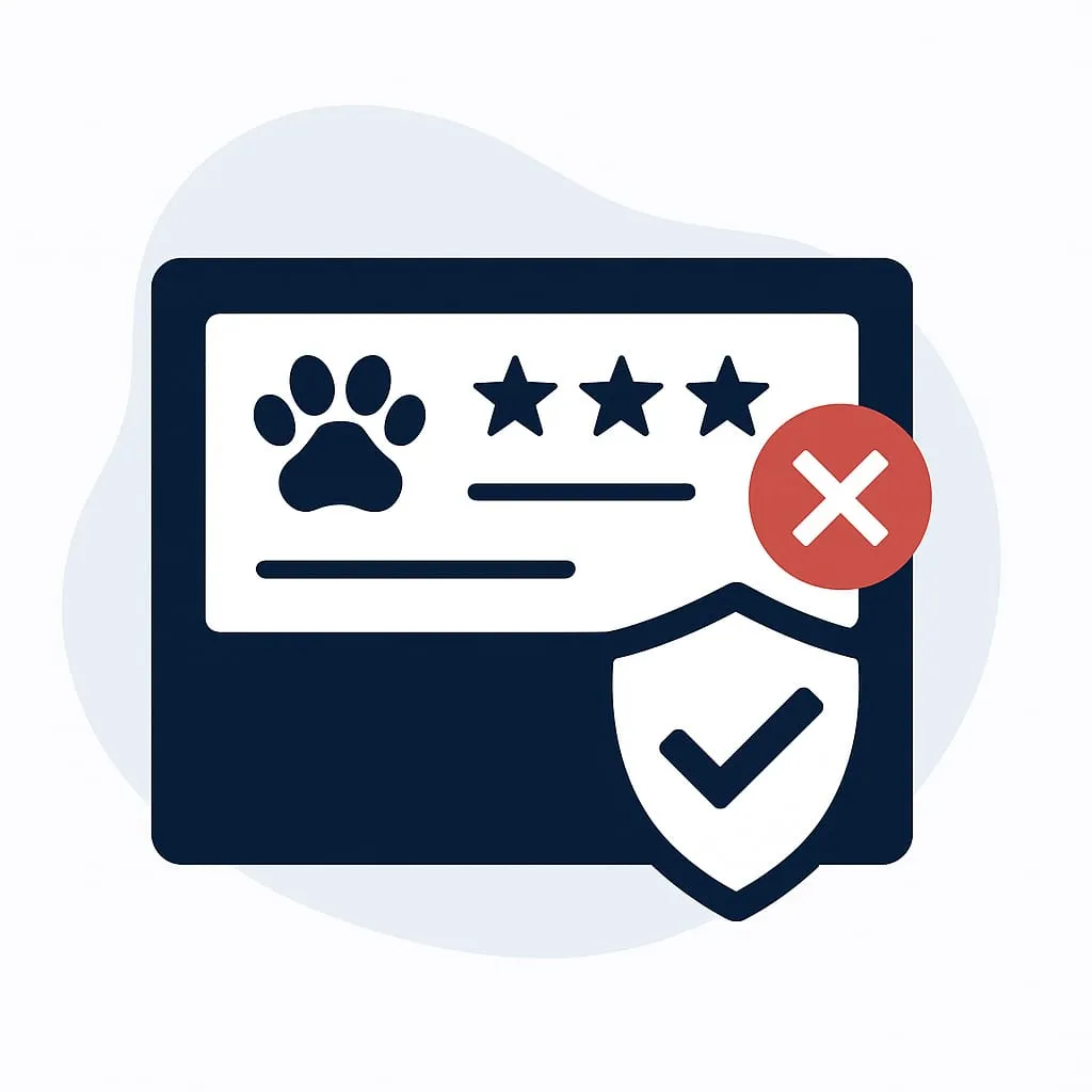 Fake or Negative Review Removal for Veterinary Offices